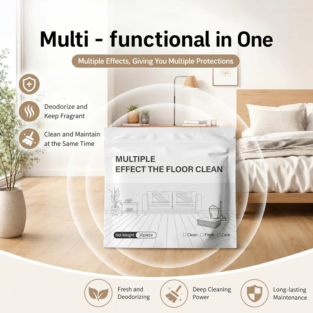 Multiple Effect the Floor Clean Tablets