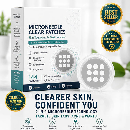 Microneedle & Hydrocolloid Patch🍀