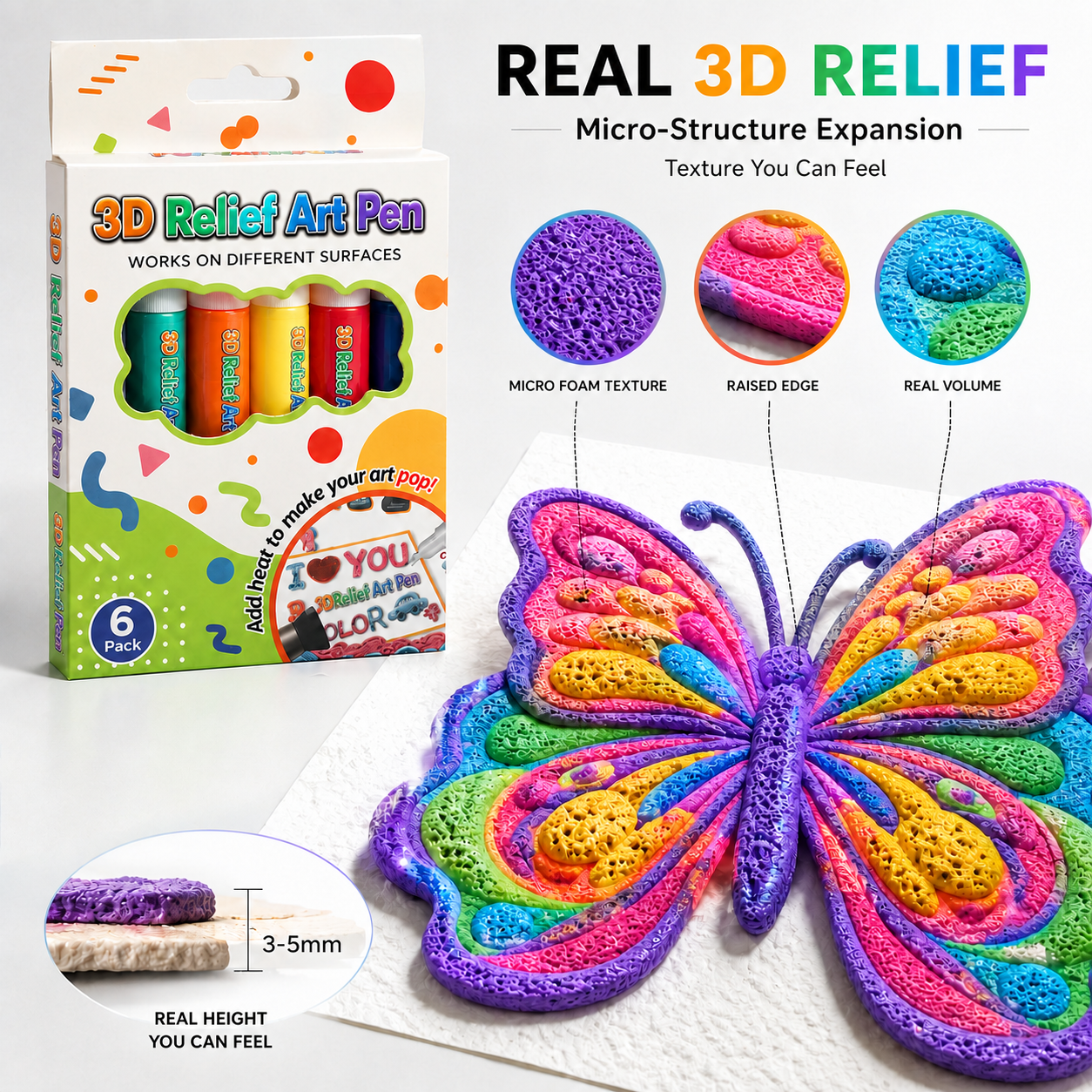 Turn Flat Drawings Into Touchable 3D Relief Art Pen