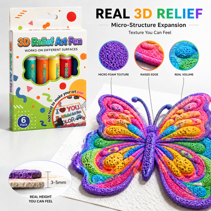 Turn Flat Drawings Into Touchable 3D Relief Art Pen