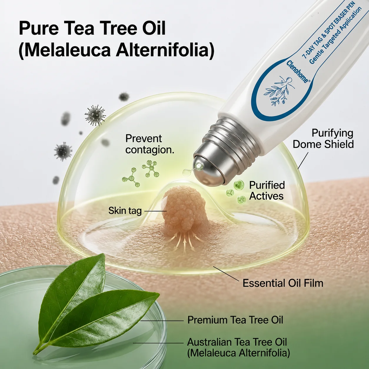 Pure Tea Tree Oil botanical protection