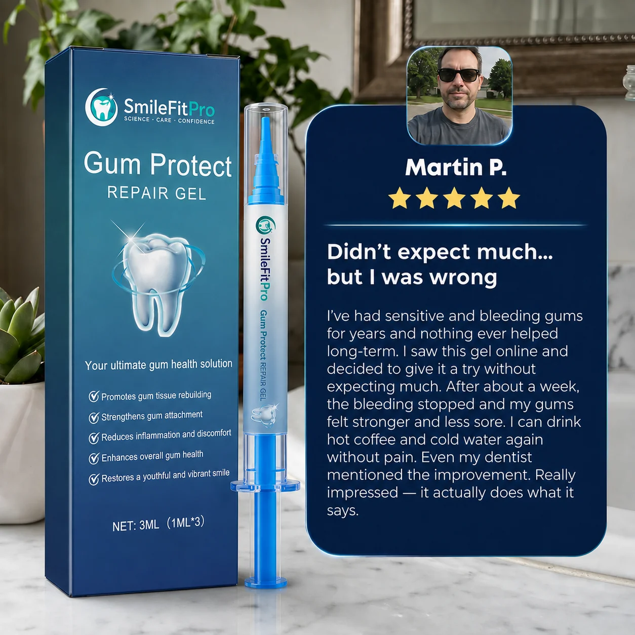 Bleeding When You Brush? Give Your Gums the Daily Support They’ve Been Missing.