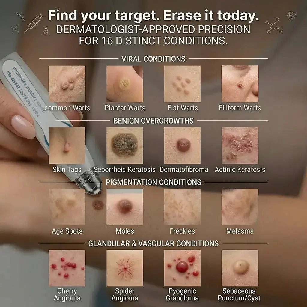 Guide to different types of visible skin concerns