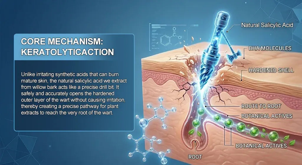Natural Salicylic Acid core mechanism